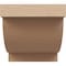 Ekena Millwork 6in. W x 6in. H x 12in. L Alpine Woodgrain TimberThane Rafter Tail, Primed Tan RFTUR06X06X12ALPRCPR - alternate 4